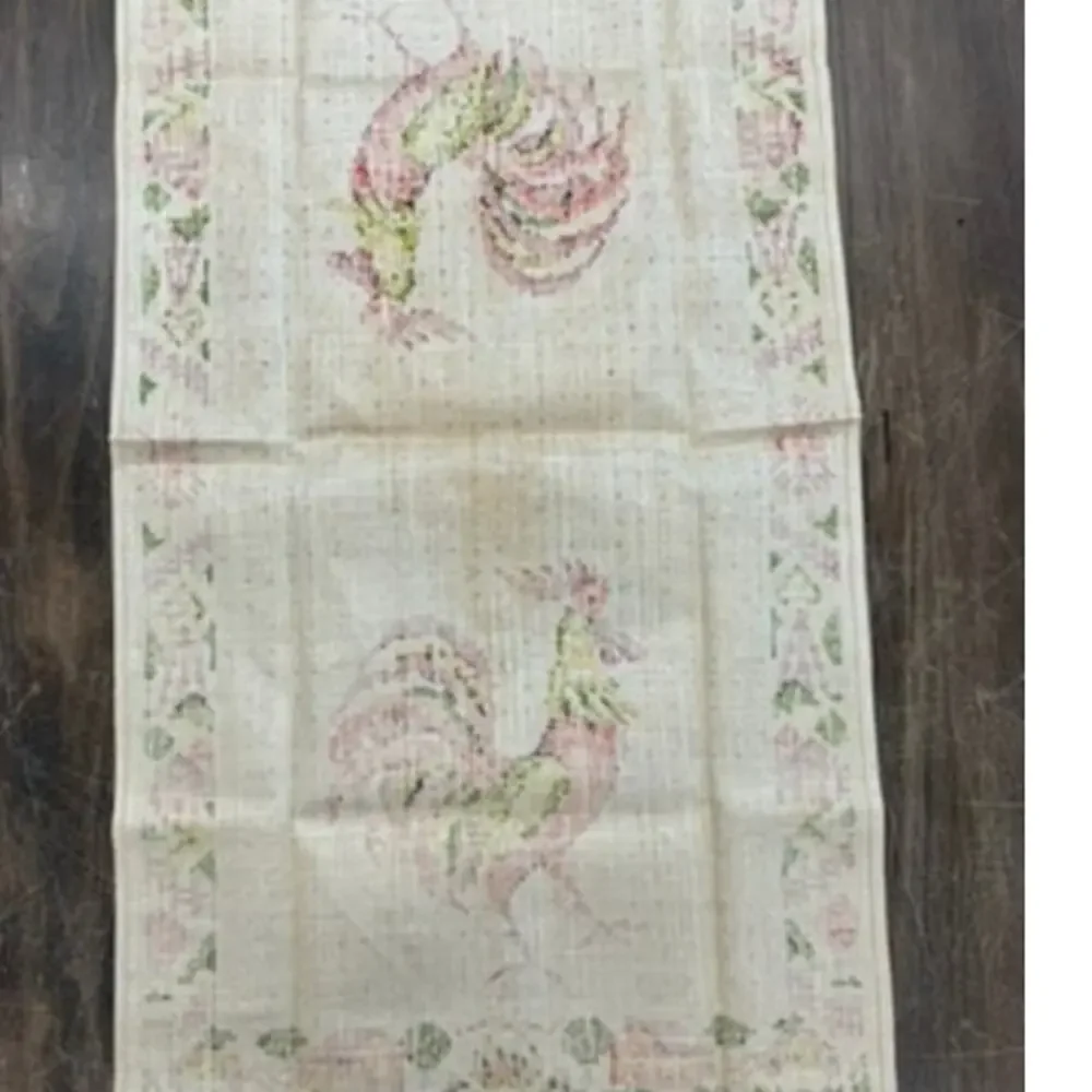 None and/or Unknown vintage dishtowel
